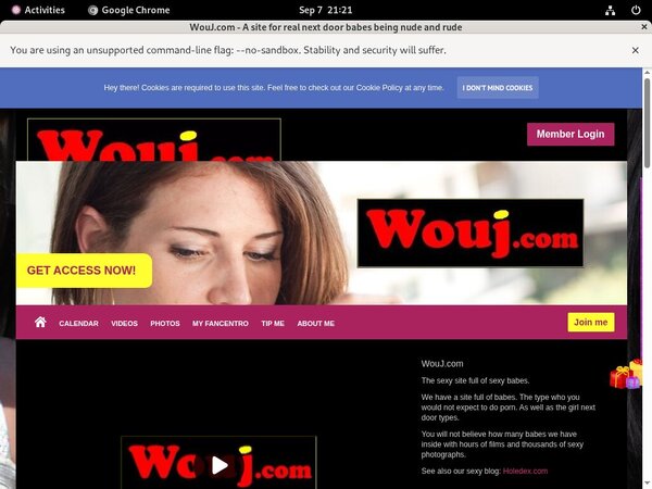 Sign Up WouJ Free