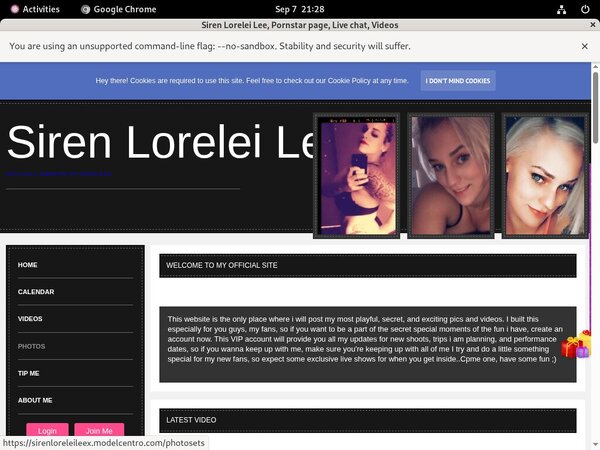 Sirenloreleileex.modelcentro.com GXBill