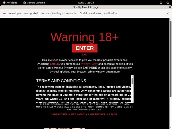 Smutty Pass Discount Url