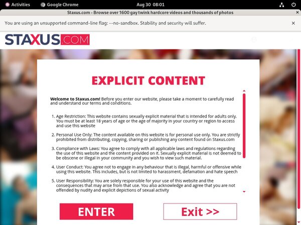 Staxus Premium Account