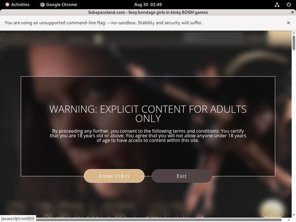 Subspaceland.com Passwords 2018