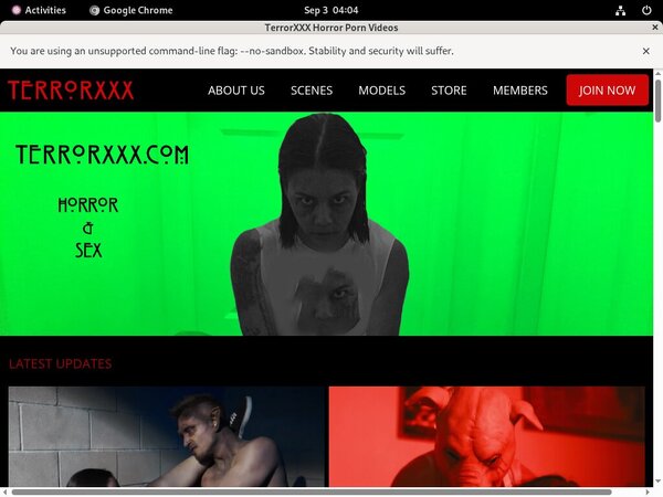 TerrorXXX Paypal Sign Up