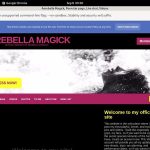 Trial Membership Aerebellamagick.modelcentro.com