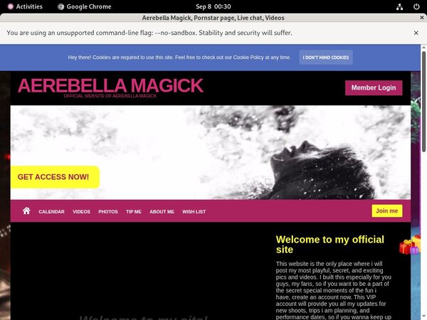 Trial Membership Aerebellamagick.modelcentro.com