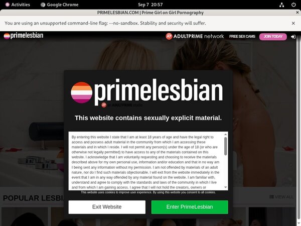 Try Primelesbian For Free