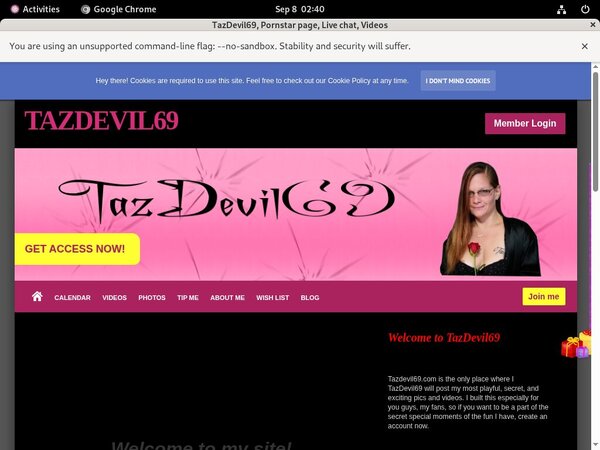 Try Tazdevil69