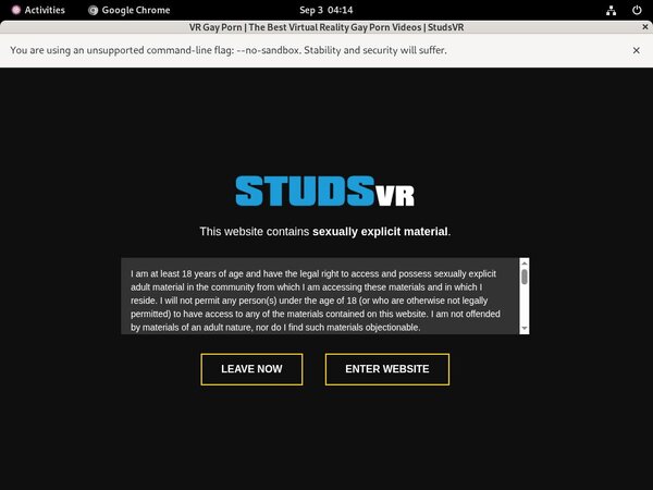 VR Studs Discount Trial