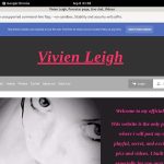 Vivien Leigh Orgasm