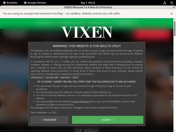 Vixen.com Discount Form Vixen.com Discount Form