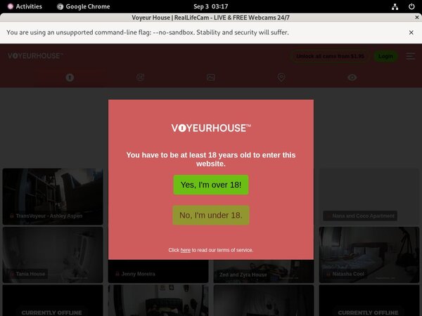 Voyeur House With Paysafecard