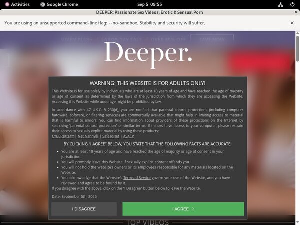 Free Deeper Trial Offer