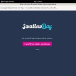 Premium Account For Swallow Bay