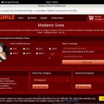 Working MadameSvea Login