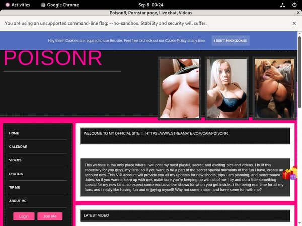 PoisonR Latest Passwords