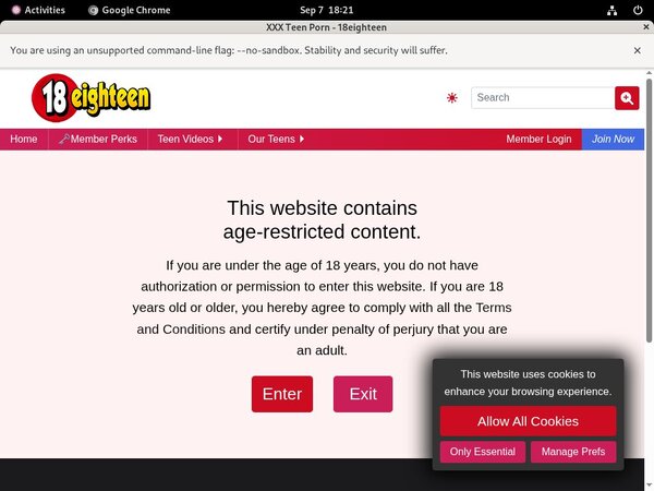 Discount 18eighteen Account