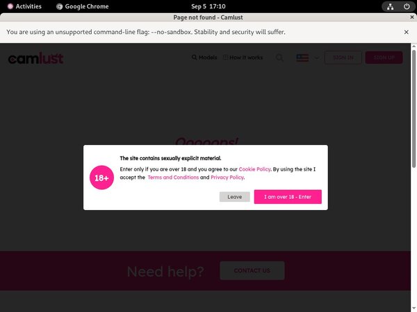 Camlust.com Login Ids