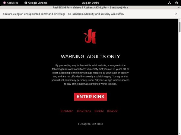 Kink Passwords Accounts